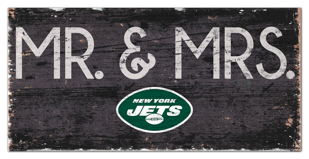 Wholesale NFL0732-Mr & Mrs 6x12 / N0732-New York Jets