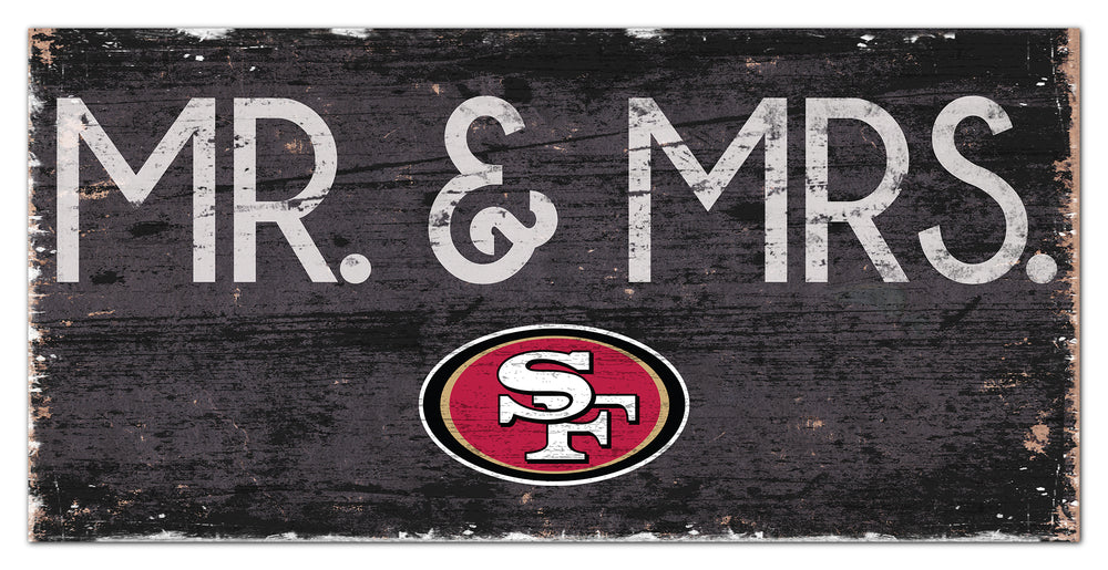 Wholesale NFL0732-Mr & Mrs 6x12 / N0732-San Francisco 49ers