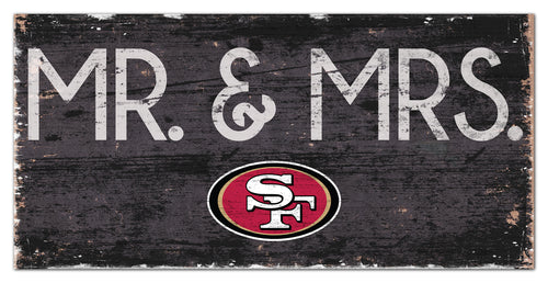 Wholesale NFL0732-Mr & Mrs 6x12 / N0732-San Francisco 49ers