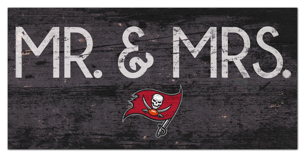 Wholesale NFL0732-Mr & Mrs 6x12 / N0732-Tampa Bay Buccaneers