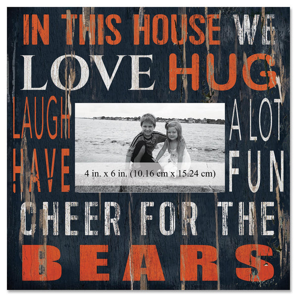 Wholesale NFL0734- In This House Frame / N0734-Chicago Bears