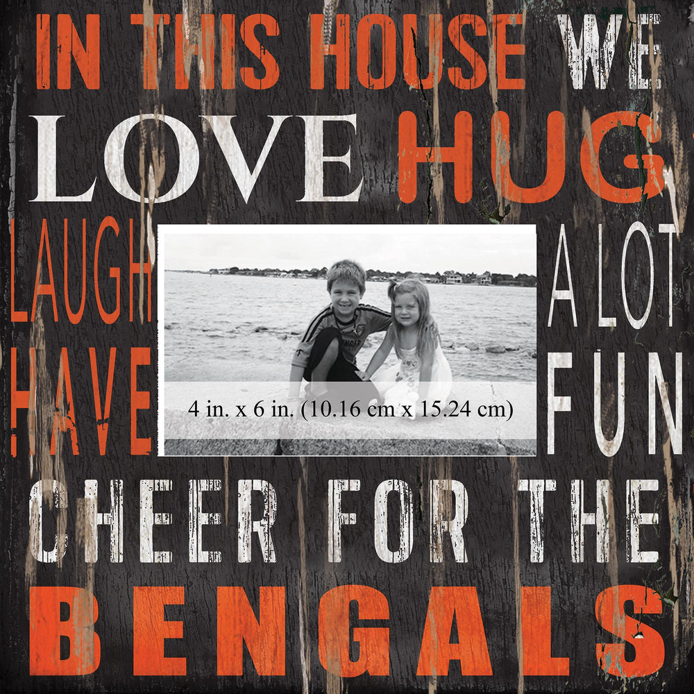 Wholesale NFL0734- In This House Frame / N0734-Cincinnati Bengals