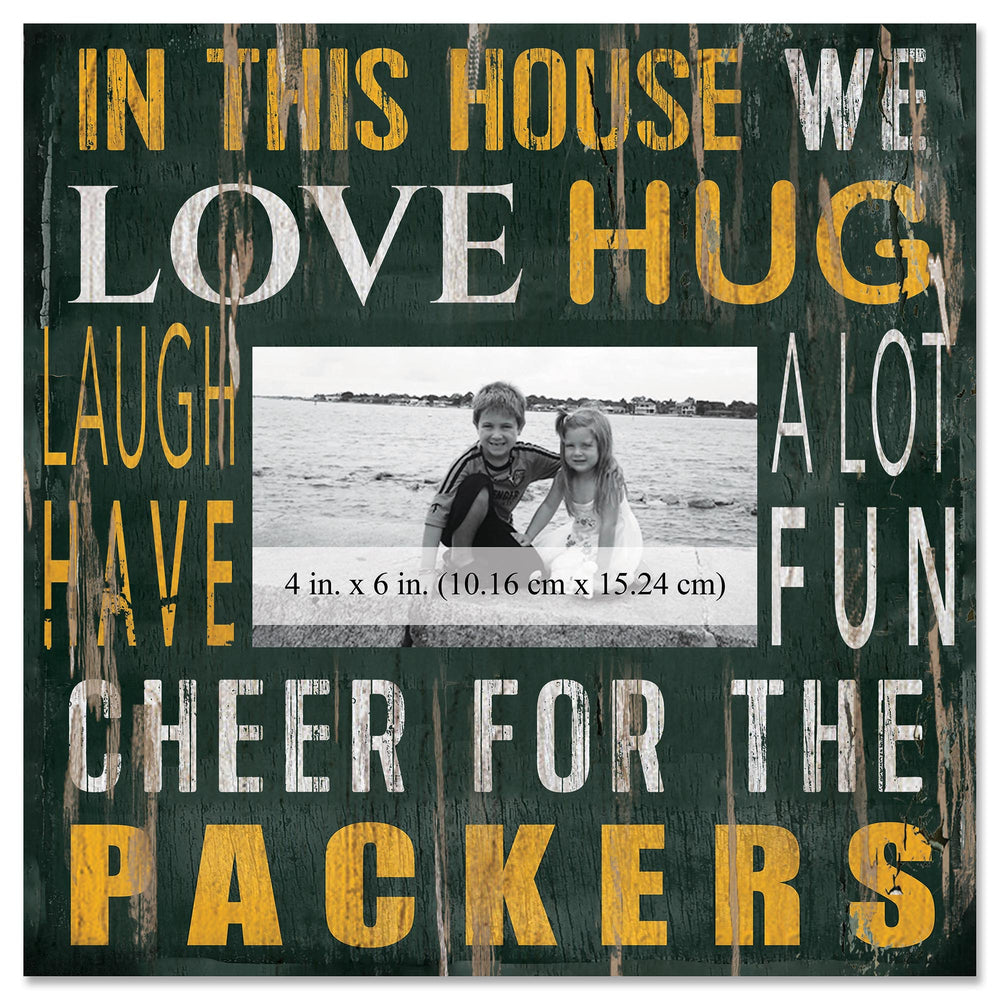 Wholesale NFL0734- In This House Frame / N0734-Green Bay Packers