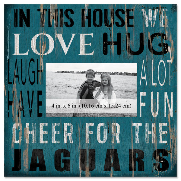 Wholesale NFL0734- In This House Frame / N0734-Jacksonville Jaguars