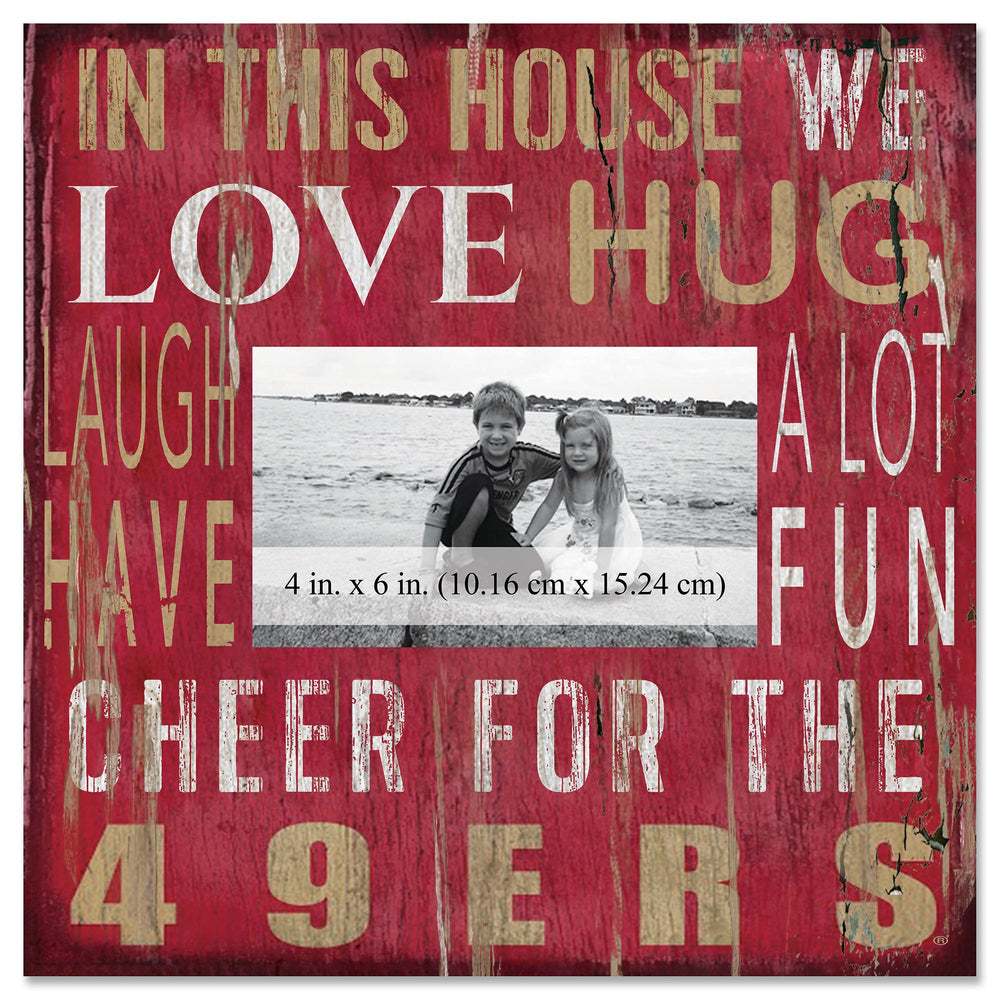 Wholesale NFL0734- In This House Frame / N0734-San Francisco 49ers