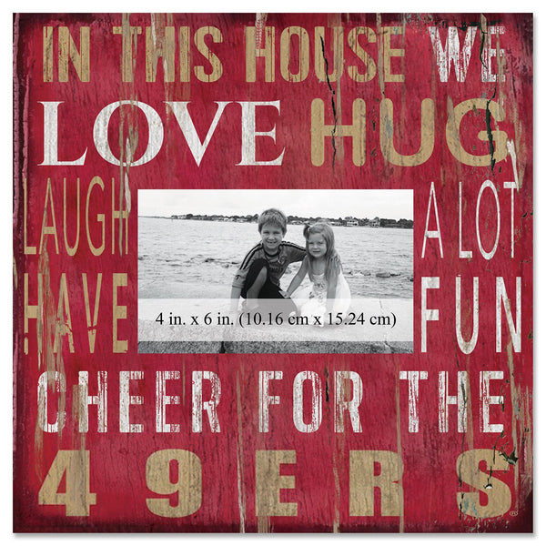 Wholesale NFL0734- In This House Frame / N0734-San Francisco 49ers