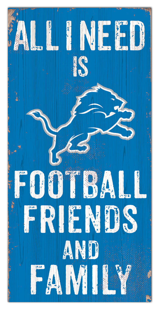 Wholesale NFL0738- Football Friends and Family Color / N0738-Detroit Lions