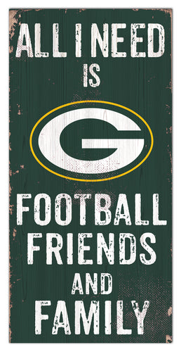 Wholesale NFL0738- Football Friends and Family Color / N0738-Green Bay Packers