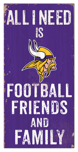 Wholesale NFL0738- Football Friends and Family Color / N0738-Minnesota Vikings