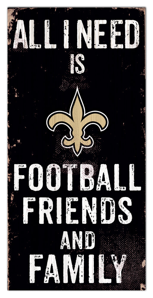 Wholesale NFL0738- Football Friends and Family Color / N0738-New Orleans Saints