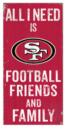 Wholesale NFL0738- Football Friends and Family Color / N0738-San Francisco 49ers