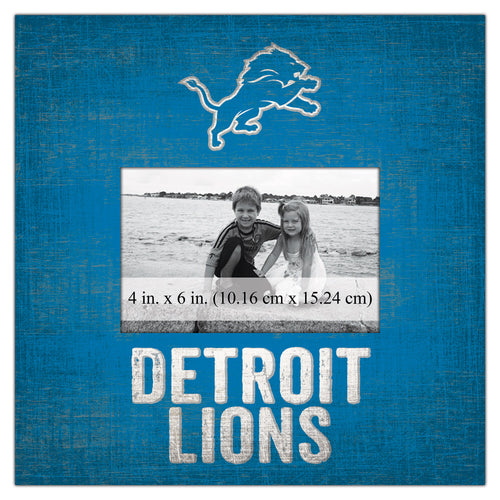 Wholesale NFL0739-Team Name Frame / N0739-Detroit Lions