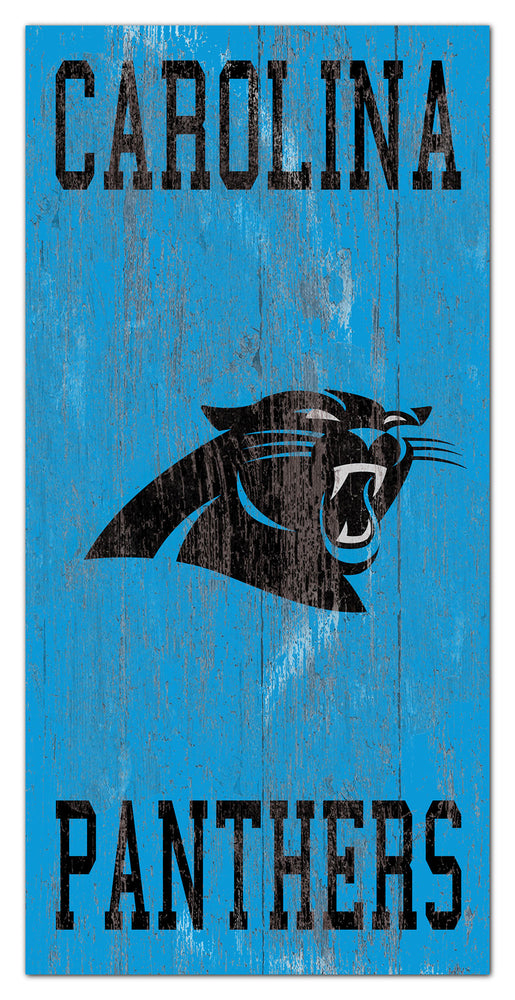 Wholesale NFL0786 Heritage Name 6x12 / N0786-Carolina Panthers