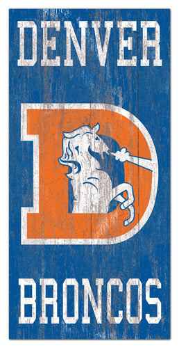 Wholesale NFL0786 Heritage Name 6x12 / N0786-Denver Broncos