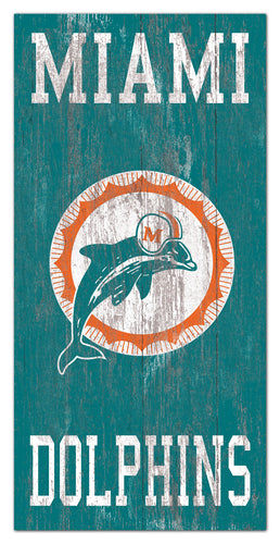 Wholesale NFL0786 Heritage Name 6x12 / N0786-Miami Dolphins