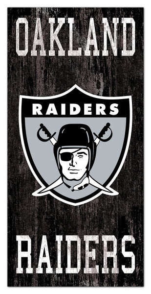 Wholesale NFL0786 Heritage Name 6x12 / N0786-Oakland Raiders