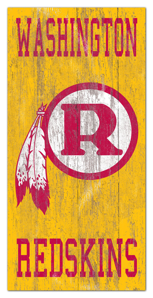 Wholesale NFL0786 Heritage Name 6x12 / N0786-Washington Redskins