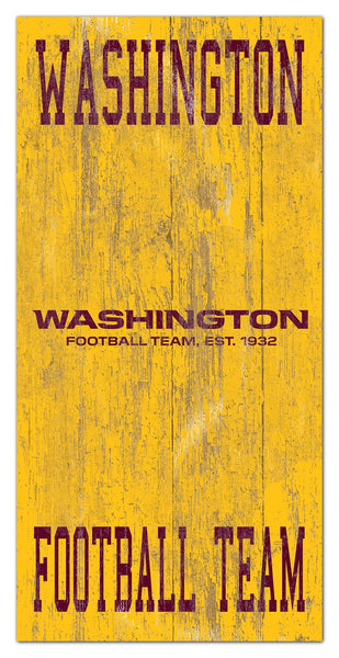 Wholesale NFL0786 Heritage Name 6x12 / N0786-Washington Football Team