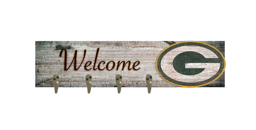 Wholesale NFL0873-Coat Hanger Welcome / N0873-Green Bay Packers