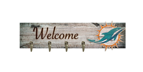 Wholesale NFL0873-Coat Hanger Welcome / N0873-Miami Dolphins