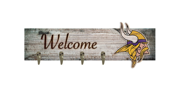 Wholesale NFL0873-Coat Hanger Welcome / N0873-Minnesota Vikings