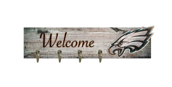 Wholesale NFL0873-Coat Hanger Welcome / N0873-Philadelphia Eagles