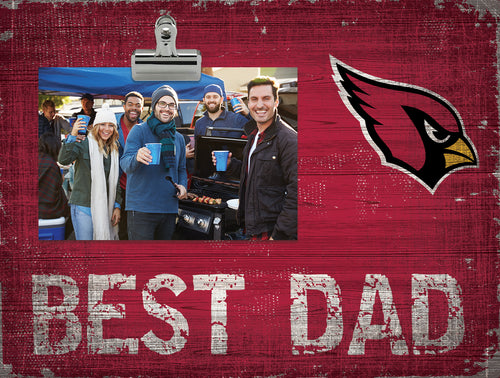 Wholesale NFL0893-Best Dad Clip Frame / N0893-Arizona Cardinals