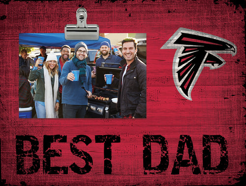 Wholesale NFL0893-Best Dad Clip Frame / N0893-Atlanta Falcons