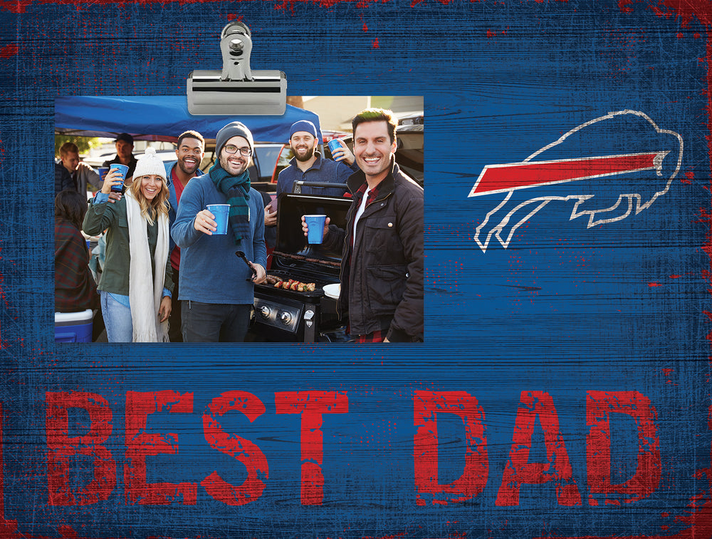 Wholesale NFL0893-Best Dad Clip Frame / N0893-Buffalo Bills