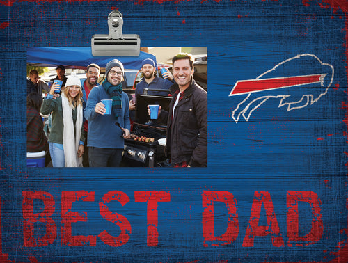 Wholesale NFL0893-Best Dad Clip Frame / N0893-Buffalo Bills