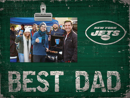 Wholesale NFL0893-Best Dad Clip Frame / N0893-New York Jets