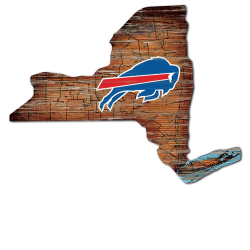 Wholesale NFL0894-12in. state road map sign / N0894-Buffalo Bills
