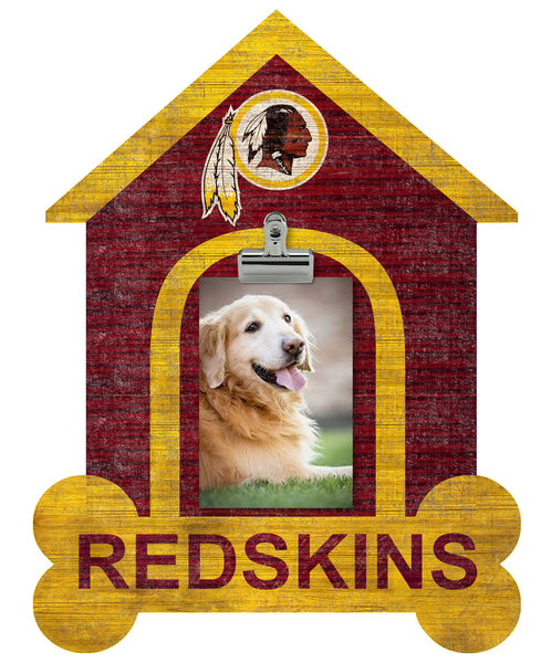 Wholesale NFL0895-Dog House Bone Clip Frame / N0895-Washington Redskins