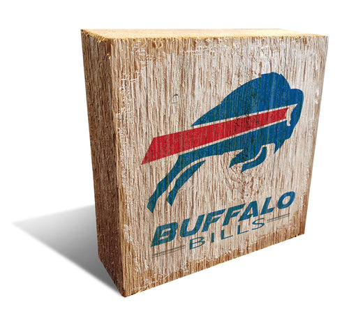 Wholesale NFL0907-Team Logo Block 6x6 / N0907-Buffalo Bills