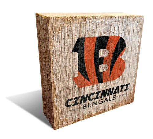 Wholesale NFL0907-Team Logo Block 6x6 / N0907-Cincinnati Bengals