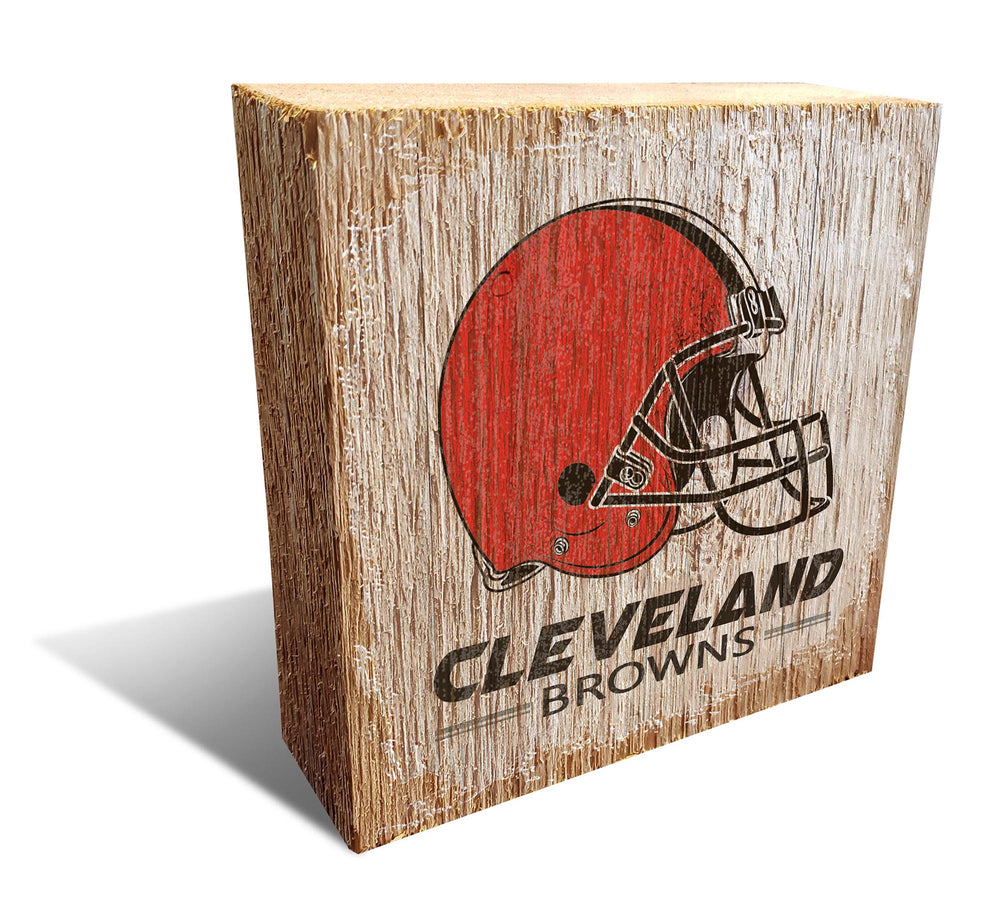 Wholesale NFL0907-Team Logo Block 6x6 / N0907-Cleveland Browns