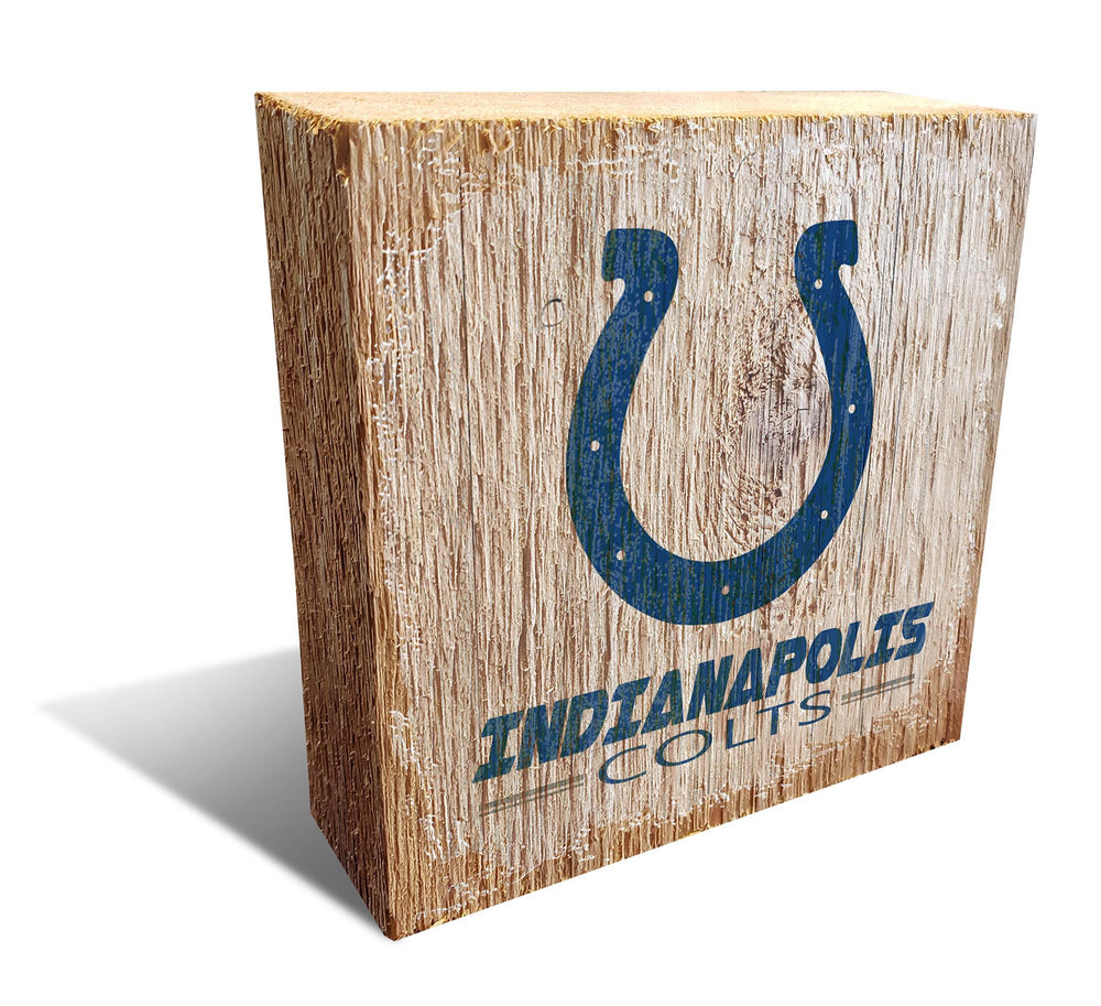 Wholesale NFL0907-Team Logo Block 6x6 / N0907-Indianapolis Colts
