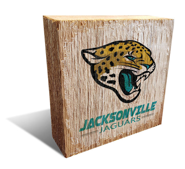 Wholesale NFL0907-Team Logo Block 6x6 / N0907-Jacksonville Jaguars