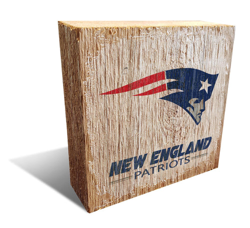 Wholesale NFL0907-Team Logo Block 6x6 / N0907-New England Patriots