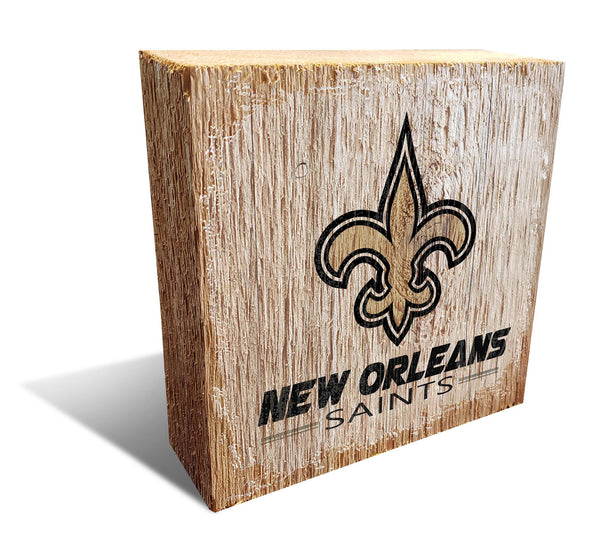 Wholesale NFL0907-Team Logo Block 6x6 / N0907-New Orleans Saints