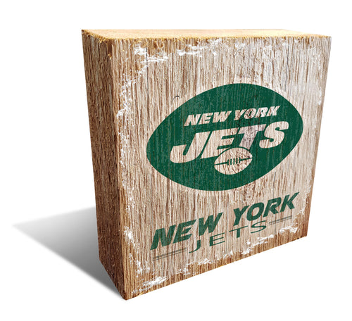 Wholesale NFL0907-Team Logo Block 6x6 / N0907-New York Jets