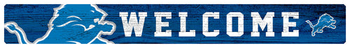 Wholesale NFL0909-Welcome Strip Sign 1.5x16 / N0909-Detroit Lions