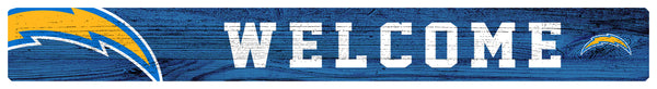 Wholesale NFL0909-Welcome Strip Sign 1.5x16 / N0909-Los Angeles Chargers