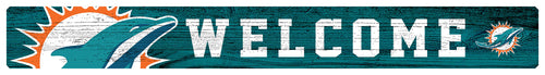 Wholesale NFL0909-Welcome Strip Sign 1.5x16 / N0909-Miami Dolphins