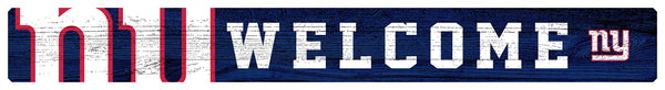 Wholesale NFL0909-Welcome Strip Sign 1.5x16 / N0909-New York Giants