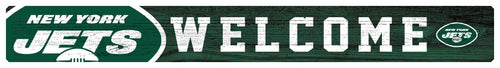Wholesale NFL0909-Welcome Strip Sign 1.5x16 / N0909-New York Jets