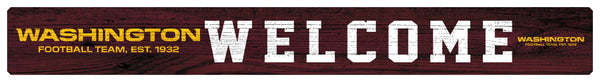 Wholesale NFL0909-Welcome Strip Sign 1.5x16 / N0909-Washington Football Team