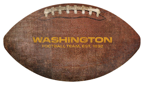 Wholesale NFL0911-Distressed 12inch Football / N0911-Washington Football Team