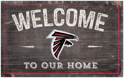 Wholesale NFL0913-11x19 inch Welcome Sign (Khols Resize) / N0913-Atlanta Falcons