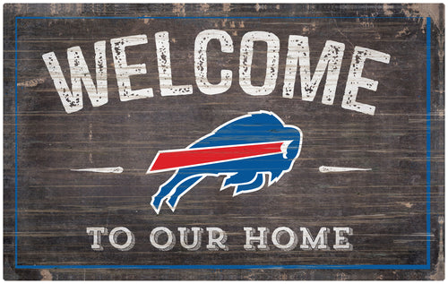 Wholesale NFL0913-11x19 inch Welcome Sign (Khols Resize) / N0913-Buffalo Bills